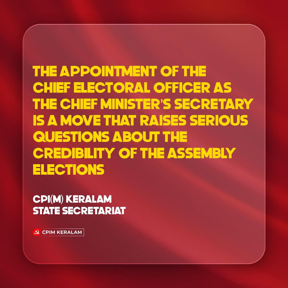 CPI(M) Keralam tweet media