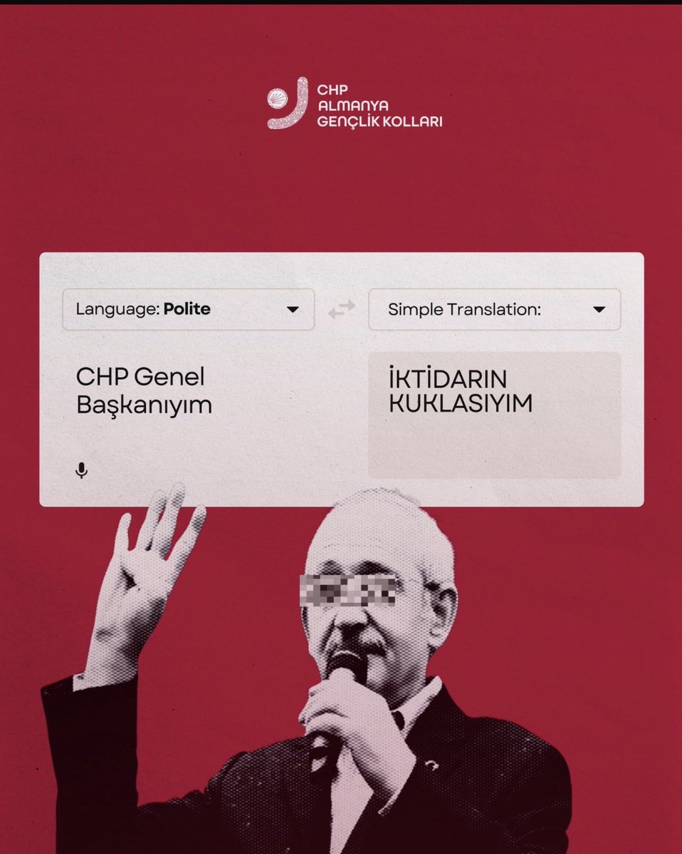 CHP Almanya Gençlik Kolları tweet media