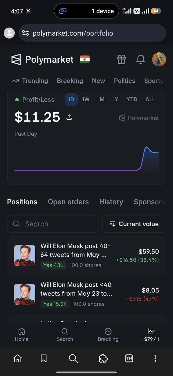 Sid0200's tweet photo. Predict Elon Musk tweet on @Polymarket
Today bet on 2 market,
 let's see 
Win or Loss.
Soon $poly token launch if you want to participate then join now.
https://t.co/0cQxwC09cT https://t.co/HRwCk3Ox6C