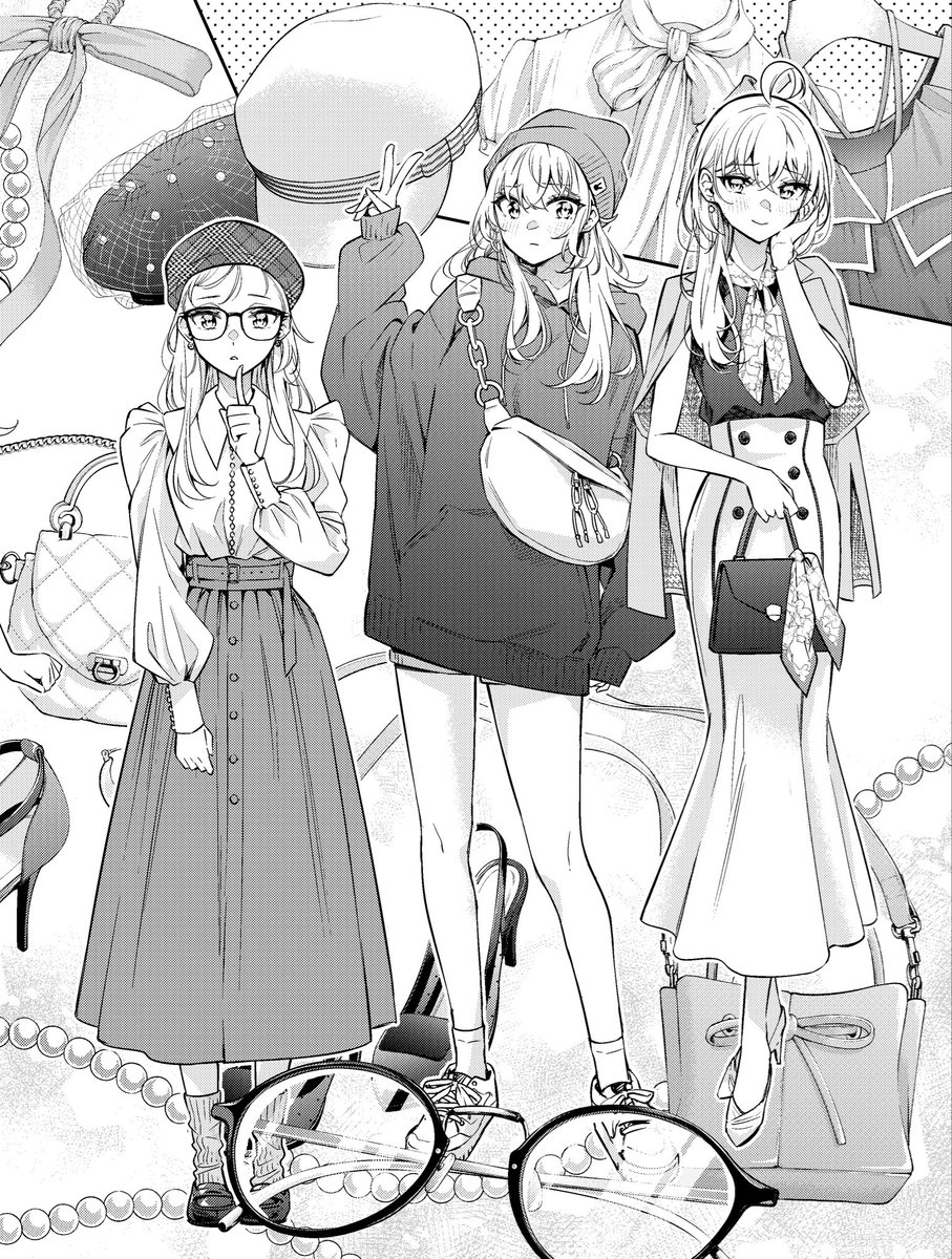 手名町紗帆🐰ロシデレ漫画9巻発売中💜 tweet media