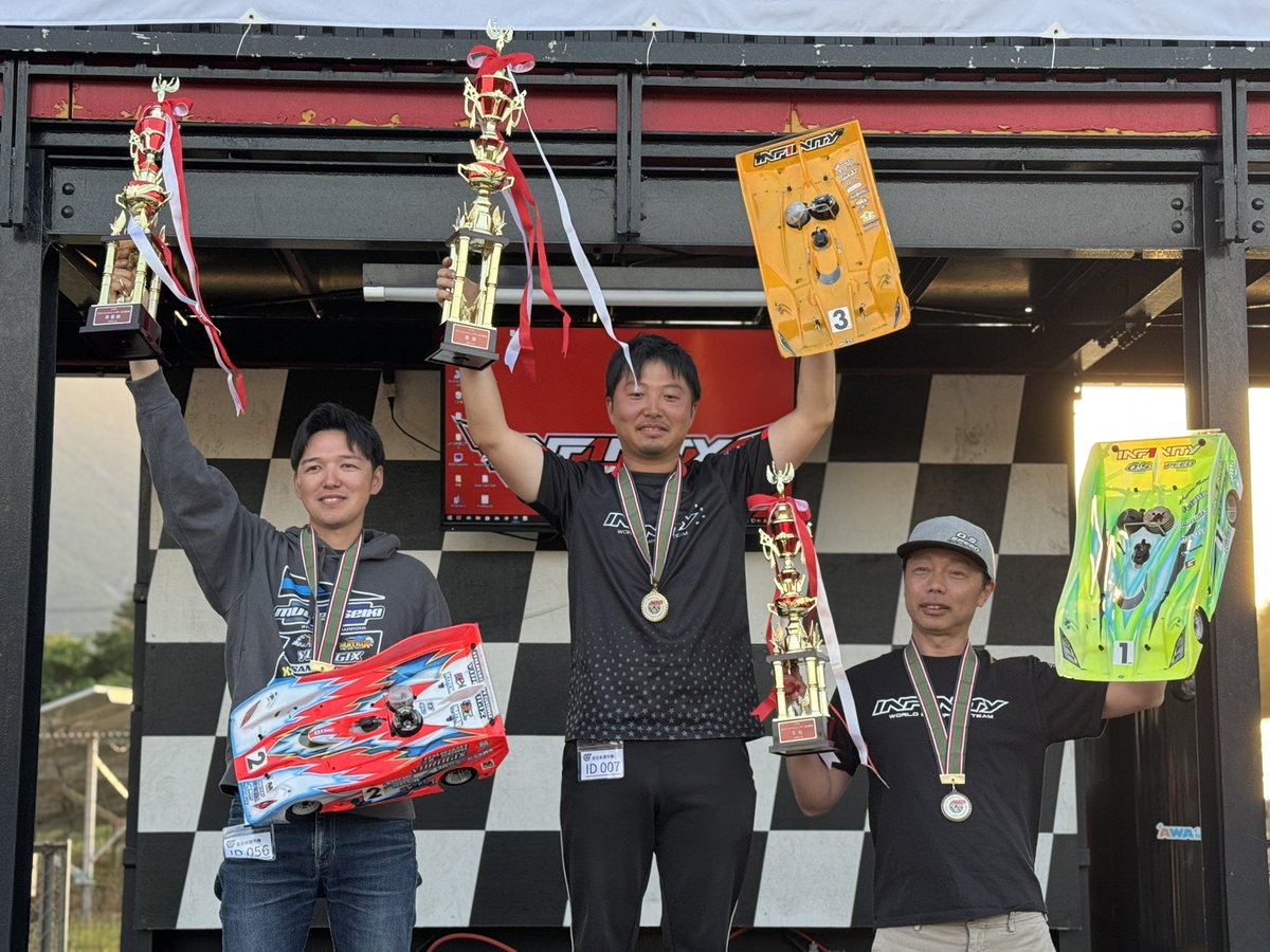 sudapyon's tweet photo. グランドファイナルは松倉選手が優勝、JMRCA全日本30勝目、参加カテゴリー全クラス制覇となりました。

今回も凄いレース展開だったので動画編集頑張ります！ https://t.co/KWDDsaSP8o
