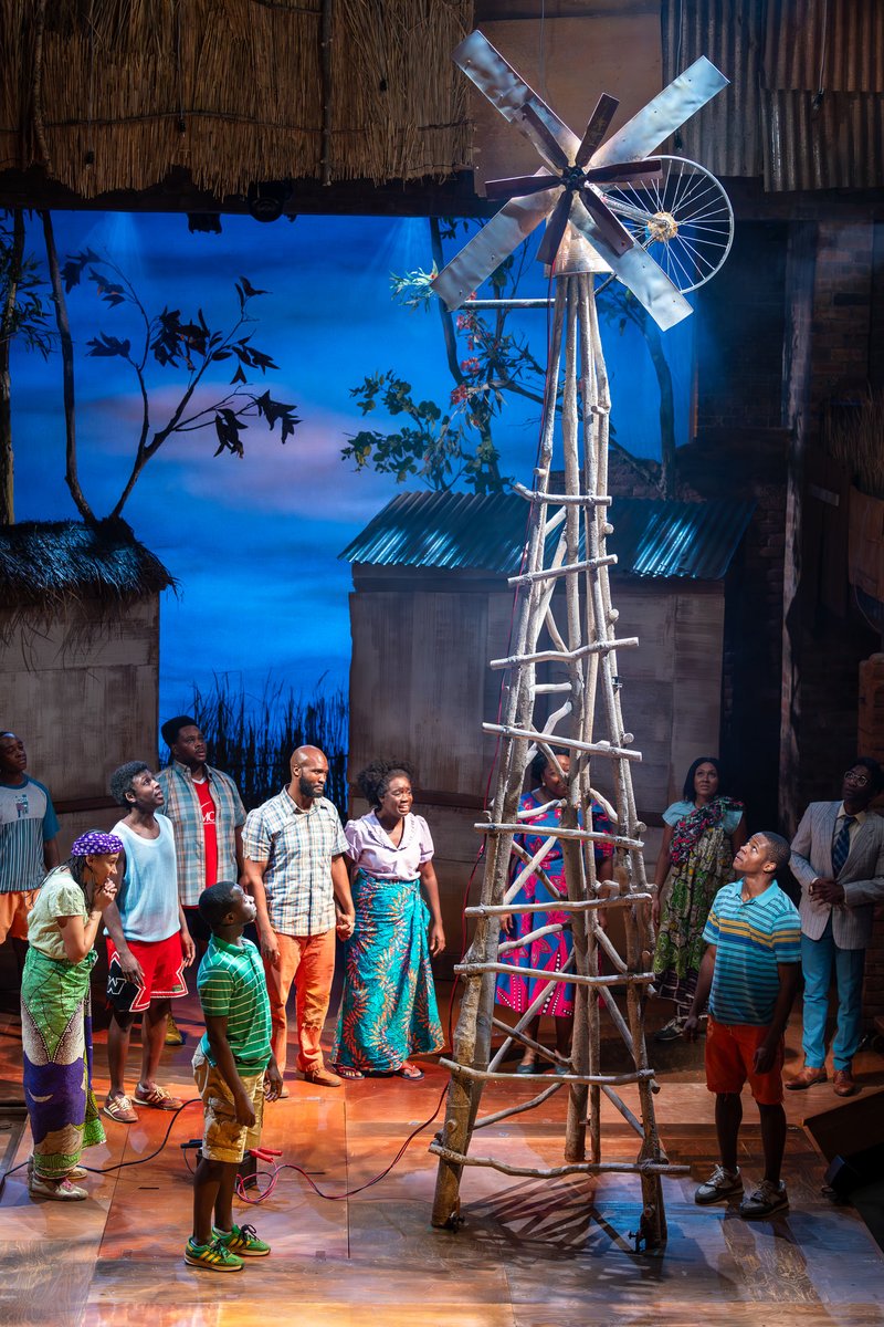tickadoo's tweet photo. A teenager in Malawi taught himself engineering from library books and built a windmill to save his village from famine. That true story is now a musical at @sohoplace, with Chiwetel Ejiofor as Executive Producer. 
From £25 🌬️
https://t.co/0maQdNL9sk https://t.co/nXkESDf95s