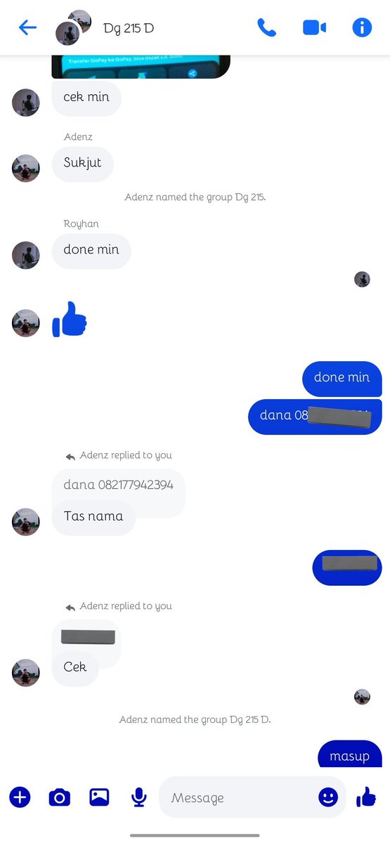 mel fast resp on wa 🍭 • @ after dm tweet media