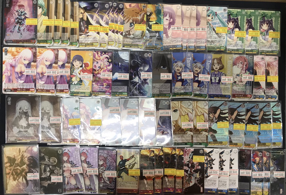なんば店 WS 販売情報】 🔥販売情報🔥 ヴァイス シュヴァルツ沢山