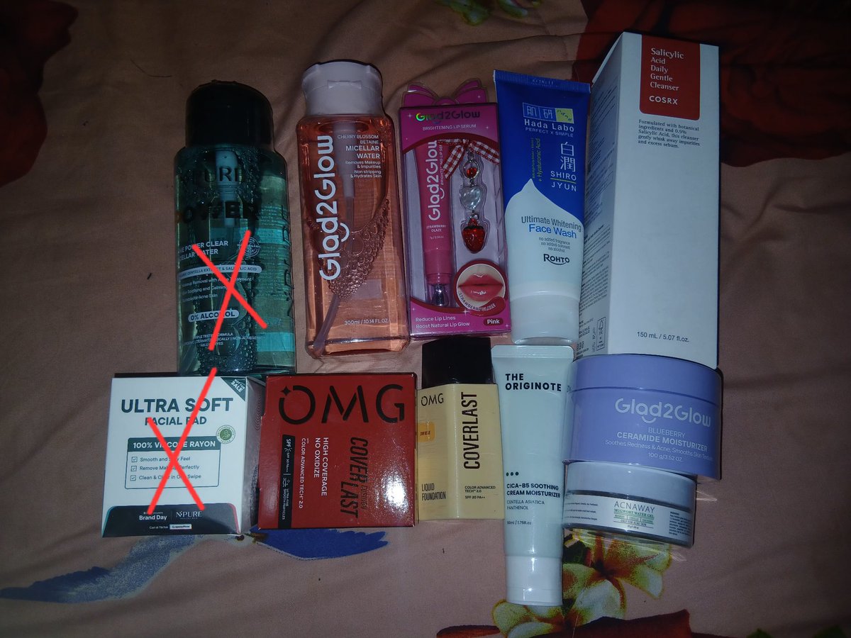 fbrrrrrn's tweet photo. https://t.co/nqR2bR9nOT
WTS
FW Cosrx 150ml 85k
FW hadalabo 100g 35k
Moist G2G 100g 50k
Moist Originote 50ml 25k
Moist Acnaway 30g 30k
Lip serum G2G strawberry 40k
Foundation OMG shade 31W 18k
Cushion OMG shade 32N 50k
MW G2G 300ml 40k
Semua new https://t.co/Y76etYIZVi