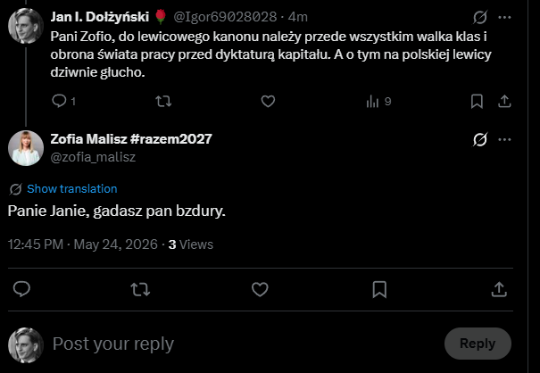 Jan I. Dołżyński 🌹 tweet media