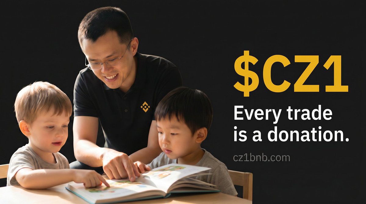 cz1_bnb's tweet photo. IT'S OFFICIAL.

The $CZ1 homepage is live. 🥳

This is home base. Learn what $CZ1 is all about, how every trade funds free education for kids, and why this community is unlike anything else in crypto.

Website: https://t.co/EMCq0htJYS

Read it. Share it. Let's grow this thing. 🌎

@GiggleAcademy @BNBChain @launchly #ForTheKids 💛