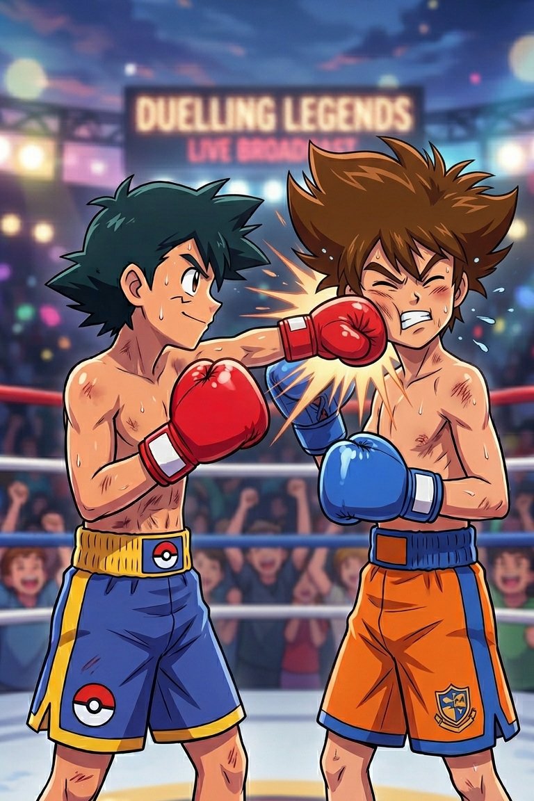 camilo4221kanei's tweet photo. 🥽「ボクシング勝負よろしくnガァっ！」
◓「悪いなあ、こりゃ本気勝負って思ったr－－グァッ！」
🥽「本気勝負って言ったなお前が！」
#AIボクシング部 https://t.co/QEfXGsZHkp