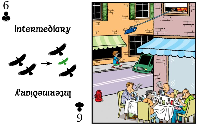 TriZmeta's tweet photo. Smart-Phone Cheats. Could’ve ended better... @TRIZmeta. Six Of Clubs. https://t.co/o9IfseDyon