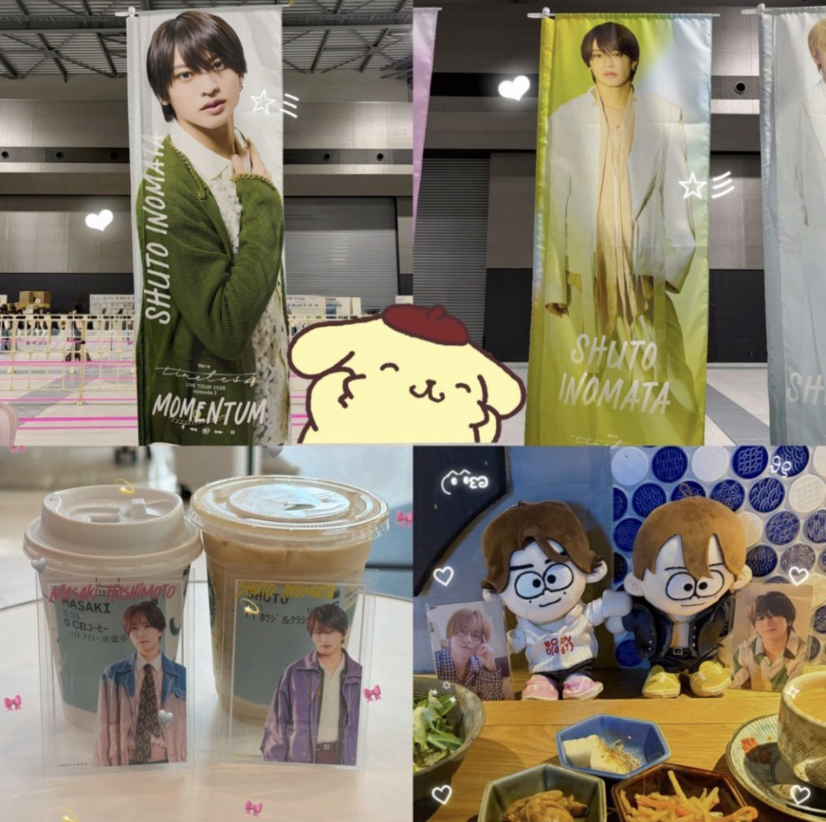 mogu2_shuto's tweet photo. 𝑾𝒆'𝒓𝒆 𝒕𝒊𝒎𝒆𝒍𝒆𝒔𝒛 𝑳𝑰𝑽𝑬 𝑻𝑶𝑼𝑹 𝟐𝟎𝟐𝟔
 𝒆𝒑𝒊𝒔𝒐𝒅𝒆 𝟐 𝑴𝑶𝑴𝑬𝑵𝑻𝑼𝑴⭐️
愛知初日まとめ🎶大阪からまちこちゃん丸1日一緒でたのしすぎたほんまにありがとう😻💖💛デコうちわ我ながらかわいいな
#timelesz_episode2
#timelesz_MOMENTUM https://t.co/yFdy9v54EQ