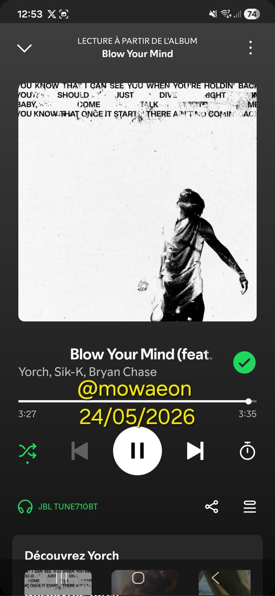 mowaeon's tweet photo. 13
#POW #파우 #YORCH #요치 #BlowYourMind #BYM #BlowYourMind_Streaming https://t.co/F7GxlhfcBo