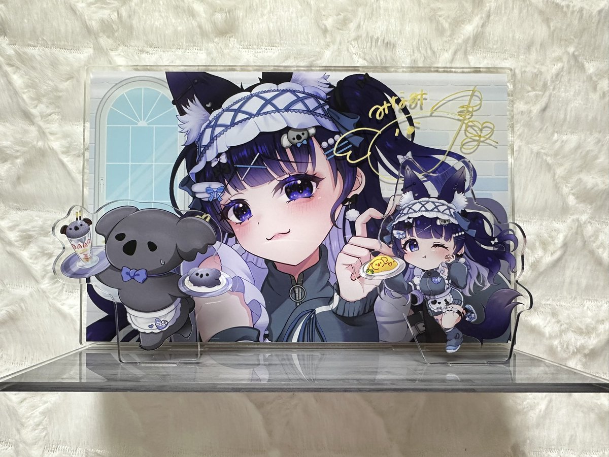 レア賞のご紹介⭐ ＼ こちら、直筆サイン入りジオラマアクリル