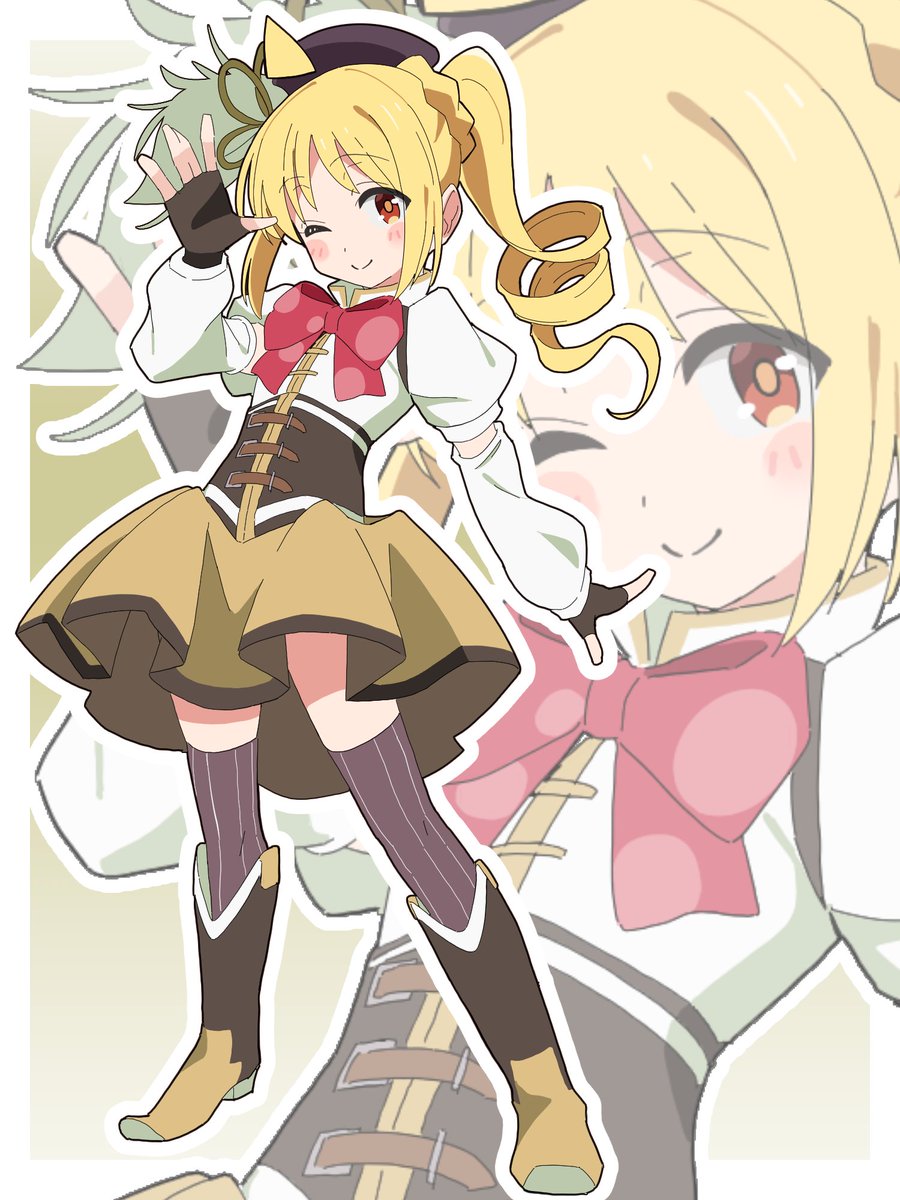 tknknym's tweet photo. マミさんのコスプレしてる虹夏ちゃん
 #ぼっち・ざ・ろっく https://t.co/3tIX54Y8Ie