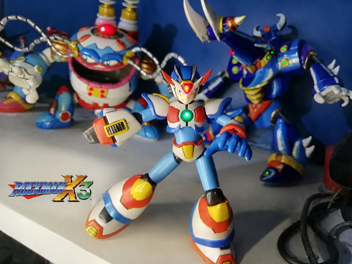 Robingayon's tweet photo. Rockman X2 and Rockman X3 current Mavericks! #ロックマンX #ロックマン #rockman #megaman #megamanx #rockmanX https://t.co/EPAP8fZvAY