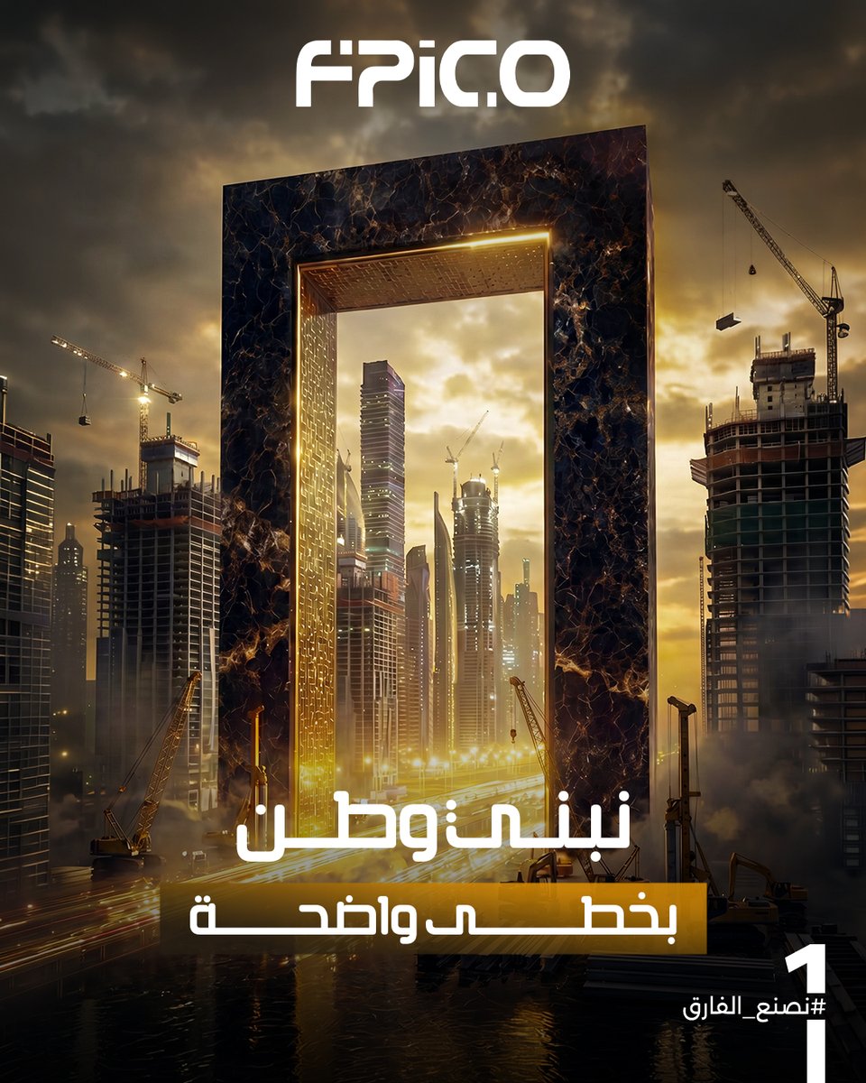fpicosa's tweet photo. في مسيرة بناء مستقبل يواكب طموح الوطن… نكون جزء من رؤية الغد.
في فبيكو نفخر بكوننا شريك في دعم رؤية السعودية 2030 في قطاع الإنشاءات والمقاولات، من خلال المساهمة في تطوير البنية التحتية بمشاريع تبنى على الجودة.
📩 دع مشروعك القادم يبدأ بشكل صحيح مع فبيكو.
 #بناء_وتطوير https://t.co/vlz7KOiLHJ