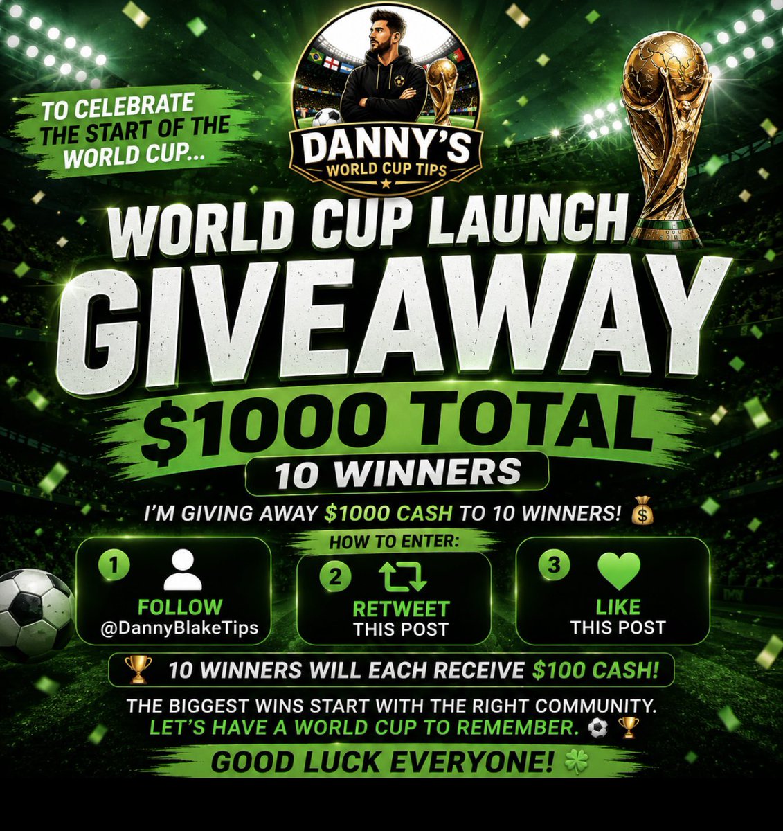 Danny’s World Cup Tips tweet media