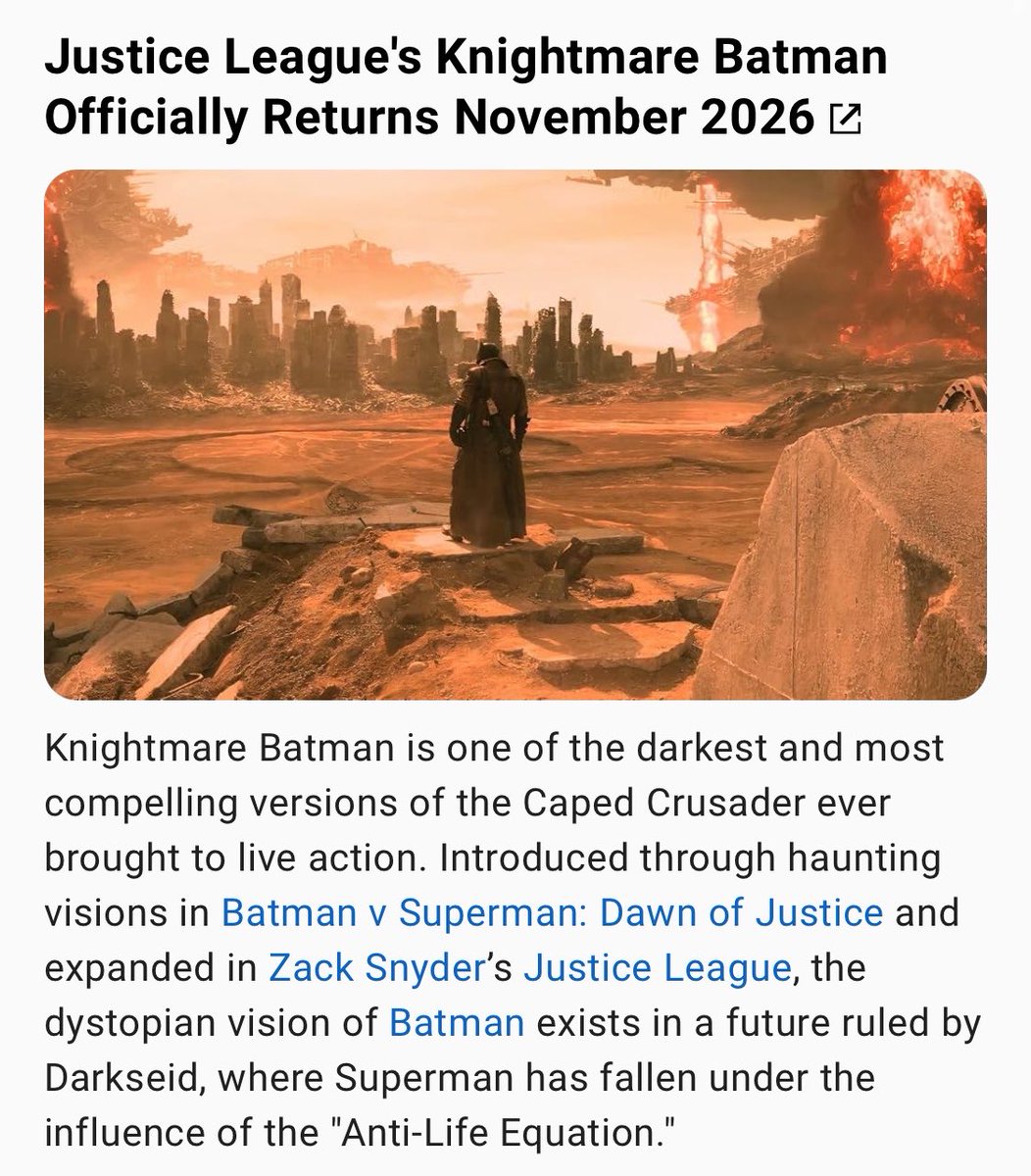 bekoumovies's tweet photo. Very soon this will be one a reality.
#MakeTheKnightmareMovie https://t.co/lfelVr9Uvm