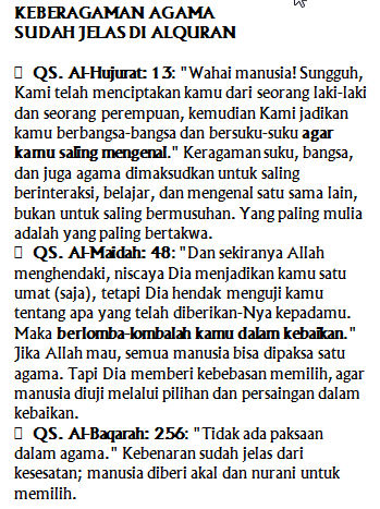 BIAS AGAMA modern moderat rasional universal tweet media