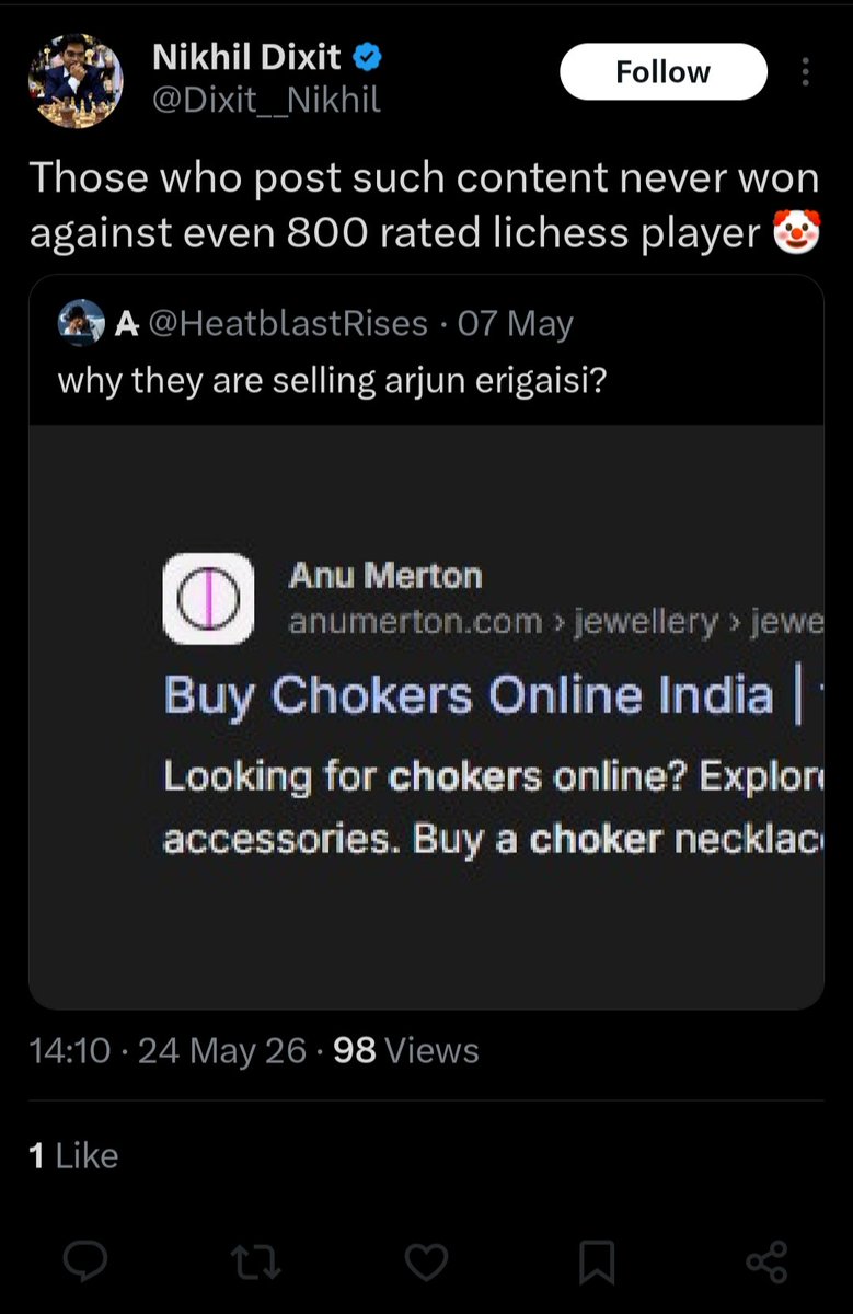 Chopped pawn tweet media