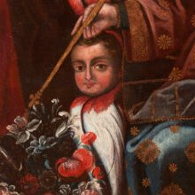VRetratos's tweet photo. Virgen con el Niño. Anónimo. Hispanoamérica, siglo XVIII. @veritasauctions Lisboa 👉🏼https://t.co/nweOaMxha8 https://t.co/vCR1hp8EhI