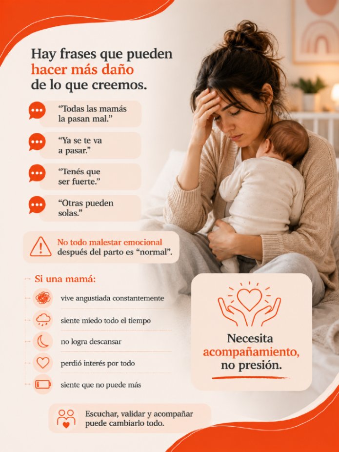 arevalocover's tweet photo. “Todos preguntan por el bebé… ¿pero quién pregunta cómo está mamá?”
Después del parto, muchas mujeres atraviesan cambios emocionales intensos que casi siempre pasan desapercibidos. https://t.co/UvpZyuTbTB