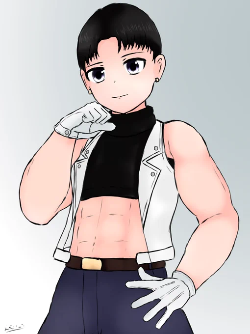 やっぱり時代は筋肉を必要としてると思うんスよね(過去絵)