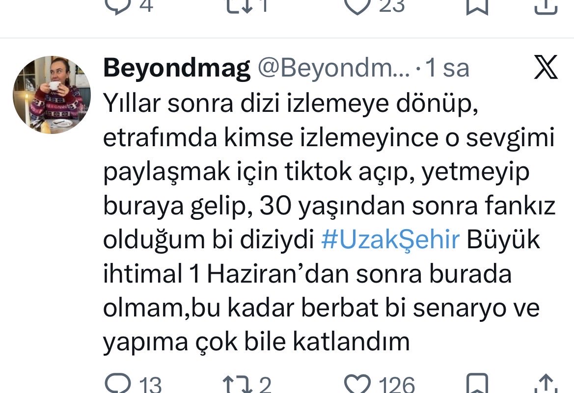 Senem Bekret tweet media