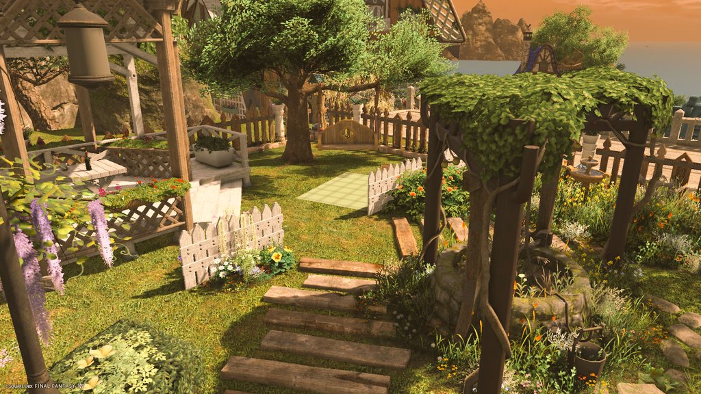 typemoon3298's tweet photo. FCハウスの庭🌵
枯れ井戸と半分手入れが終わった庭

#FF14庭 https://t.co/G2hGI9ePxb