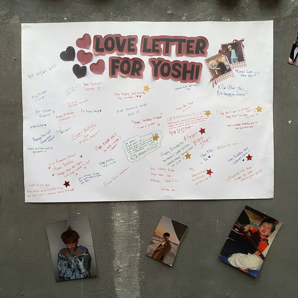 niwotanswer's tweet photo. once again happy birthday our superstar Kanemoto Yoshinori, you deserve all this happiness and love <3

#TheRedCrownBelongsToYOSHI #TREASURE
#Sk8erBoiYoshiDay
#요시를_사랑하는_515가지이유
#YOSHI #요시 @treasuremembers https://t.co/c9MzbngSFJ