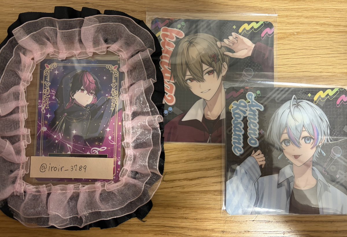 iroir_3789's tweet photo. シクフォニ 交換

求:同種🌸様

譲:画像のもの

郵送のみ
当方買い手、買い取り❌

 #シクフォ二グッズ交換
#シクフォニグッズ交換 https://t.co/bS6kSt4jnf
