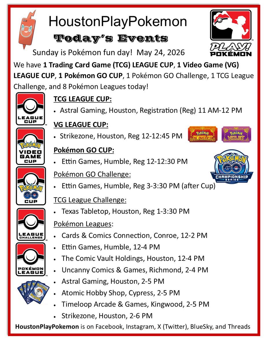 HoustonPlayPokemon (@houstonpokemon) / Posts / X