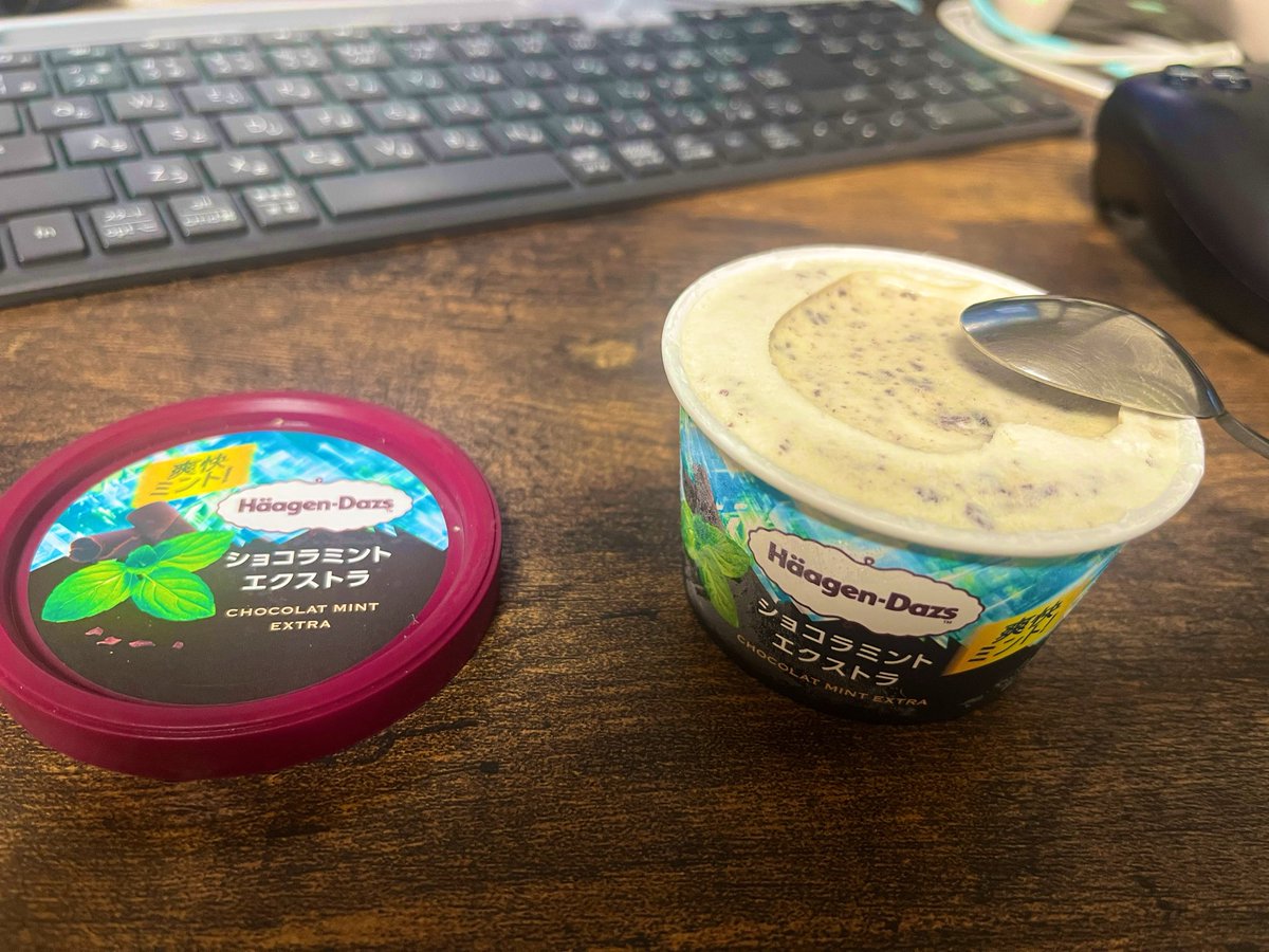 ねぇさんのみて気になって 買ってしまった٩( ᐛ )و ミントがうまい！