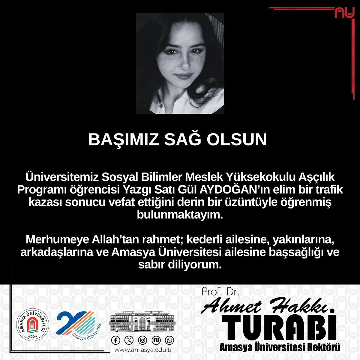 AMASYA ÜNİVERSİTESİ tweet media