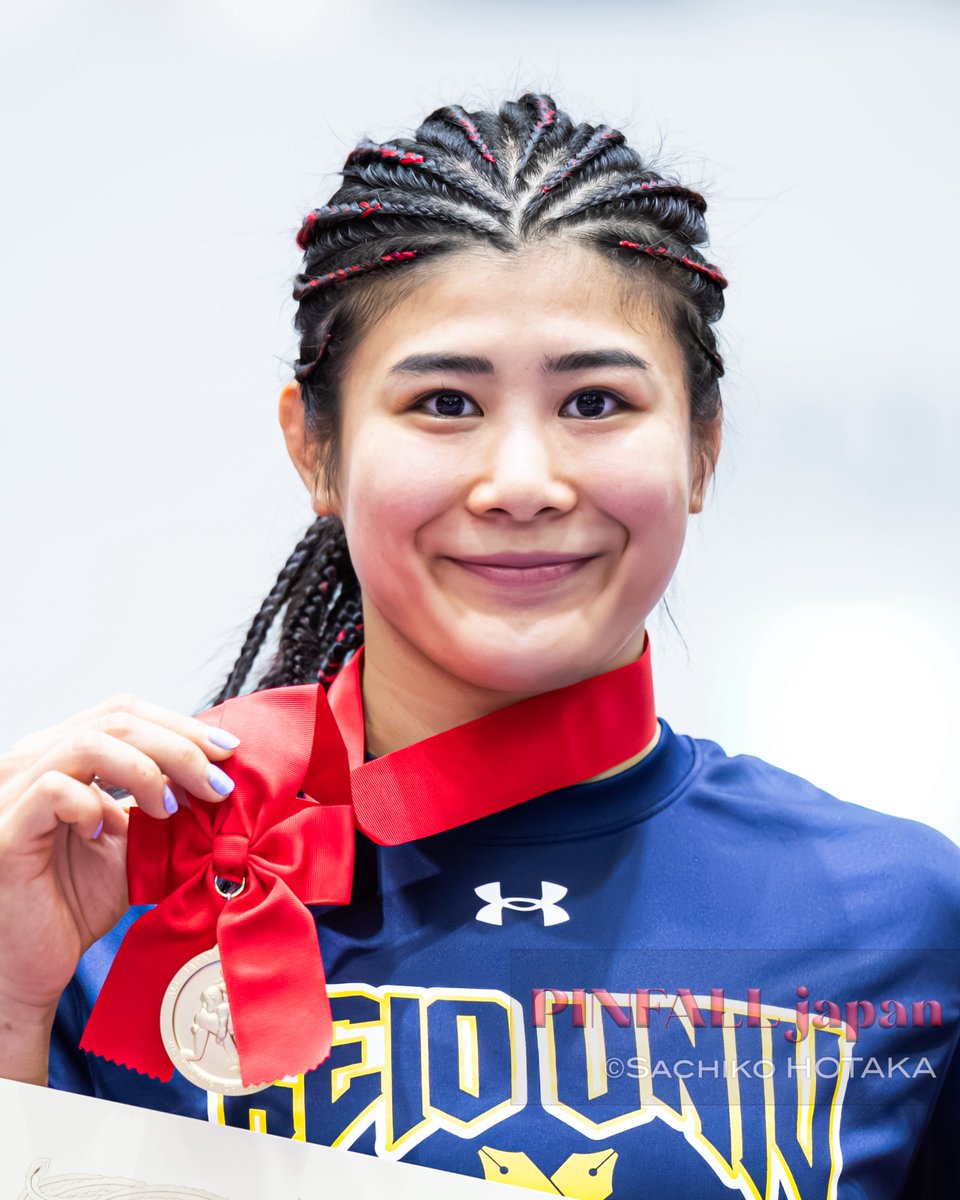 【PODIUM】 DAY4 MEIJI CUP 明治杯全日本選抜レスリング選手権 優勝者 WW50 須﨑優衣 WW57 藤波朱理 WW62 尾 ...
