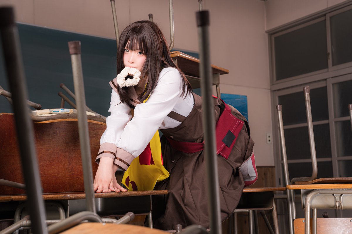 物語シリーズ / Cosplay 〗 . . 千石 撫子 《 蛇に巻きつかれた少女
