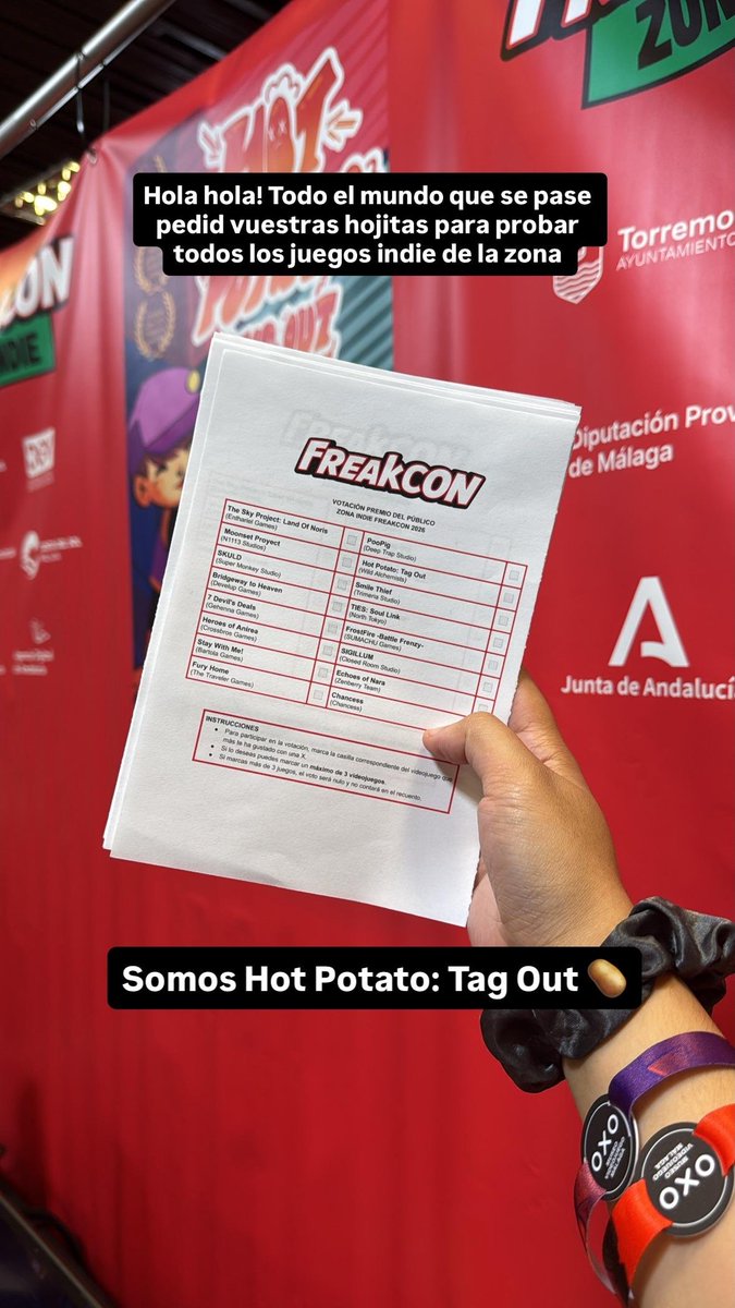 WildAlchemists's tweet photo. Probad los qur podáis y votad 3!
🔥🥔🙏Hot Potato: Tag Out
@freakon_es #Freakcon https://t.co/shcyeMDKHX