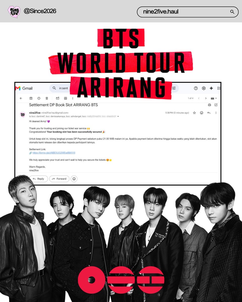 nine2five_haul — JASWAR JASTIP TIKET KONSER tweet media