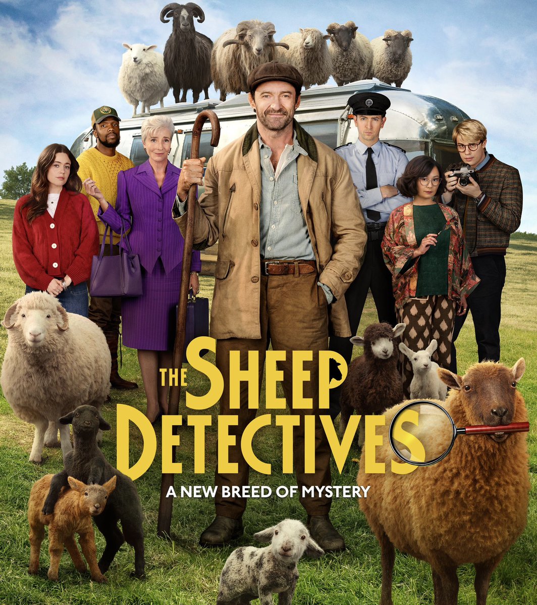 RuchiPalod's tweet photo. The Sheep Detective is such a delightful, amusing watch. A charming little whodunnit that unravels through genuinely clever storytelling, warmth and all the feels. https://t.co/JdeSf0pUMD