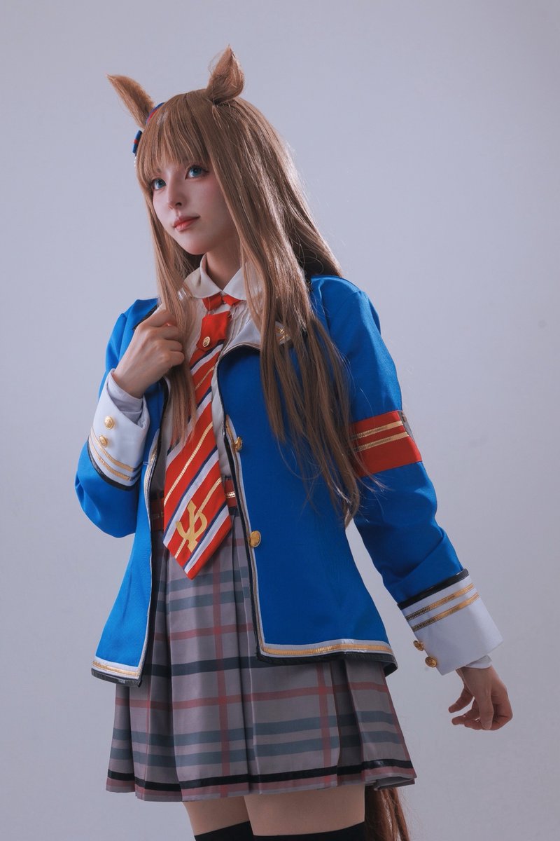 mikancos's tweet photo. ⚠︎コスプレ/Cosplay

ー アメリカ生まれの帰国子女 ー

ウマ娘プリティーダービー
グラスワンダー（旧勝負服）
photo：nAtさん（@LktHhi ）
#mikancos #ウマ娘になってしまいました https://t.co/YV8Y8PnegK