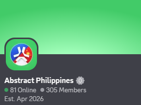 Neslie_eth's tweet photo. 300+ members and still growing 🇵🇭🔥

Big milestone for @AbstractChainPH  - our Discord community just reached 300+ members! Appreciate everyone supporting, grinding, joining spaces, sharing alpha, and helping build one of the strongest Abstract communities in PH.

This is only the beginning. More events, game nights, guides, giveaways, and community activities soon 👀

If you’re into gaming, crypto, and the Abstract ecosystem, come join us and be part of the journey 💚