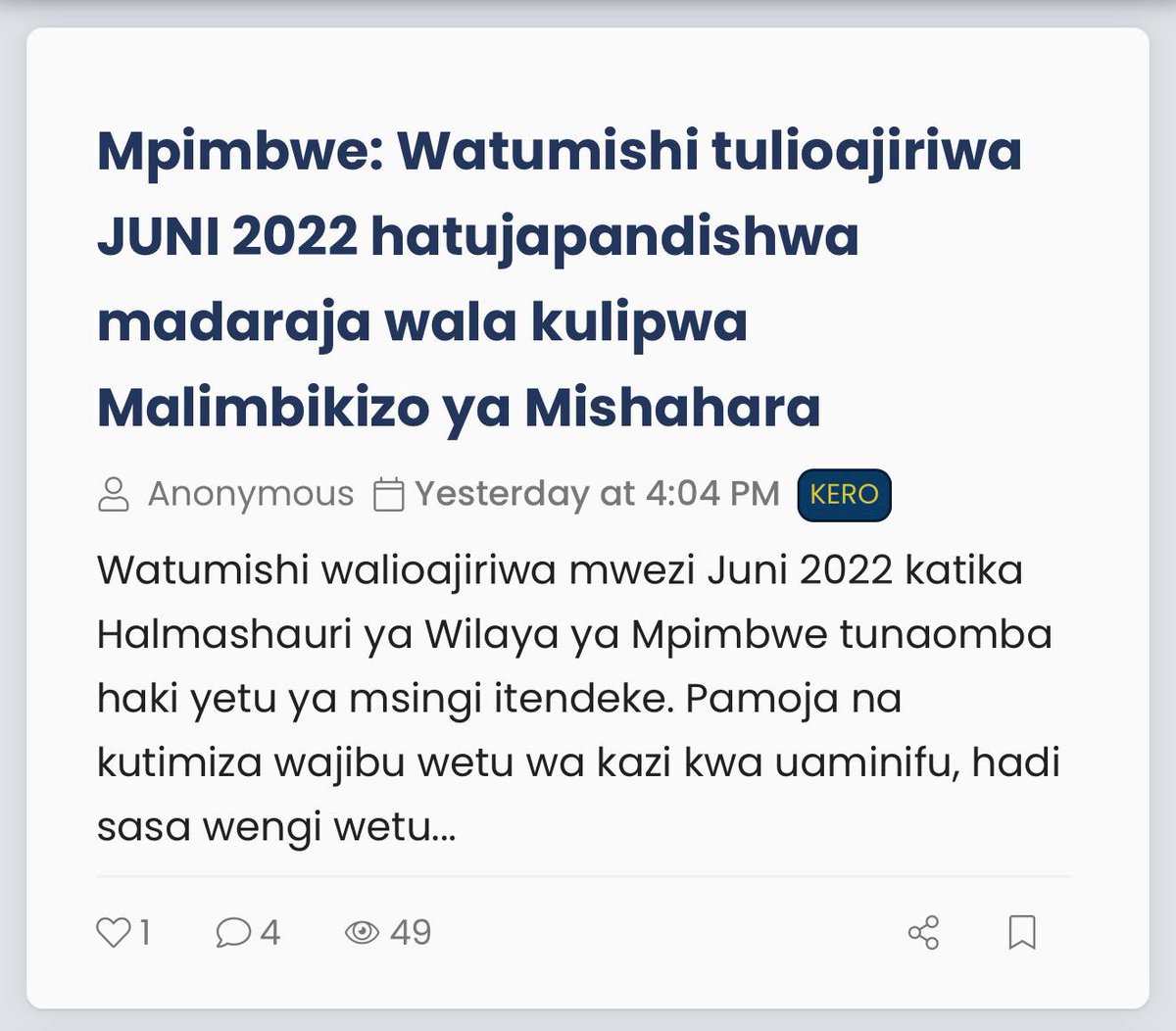 Jamii Forums tweet media