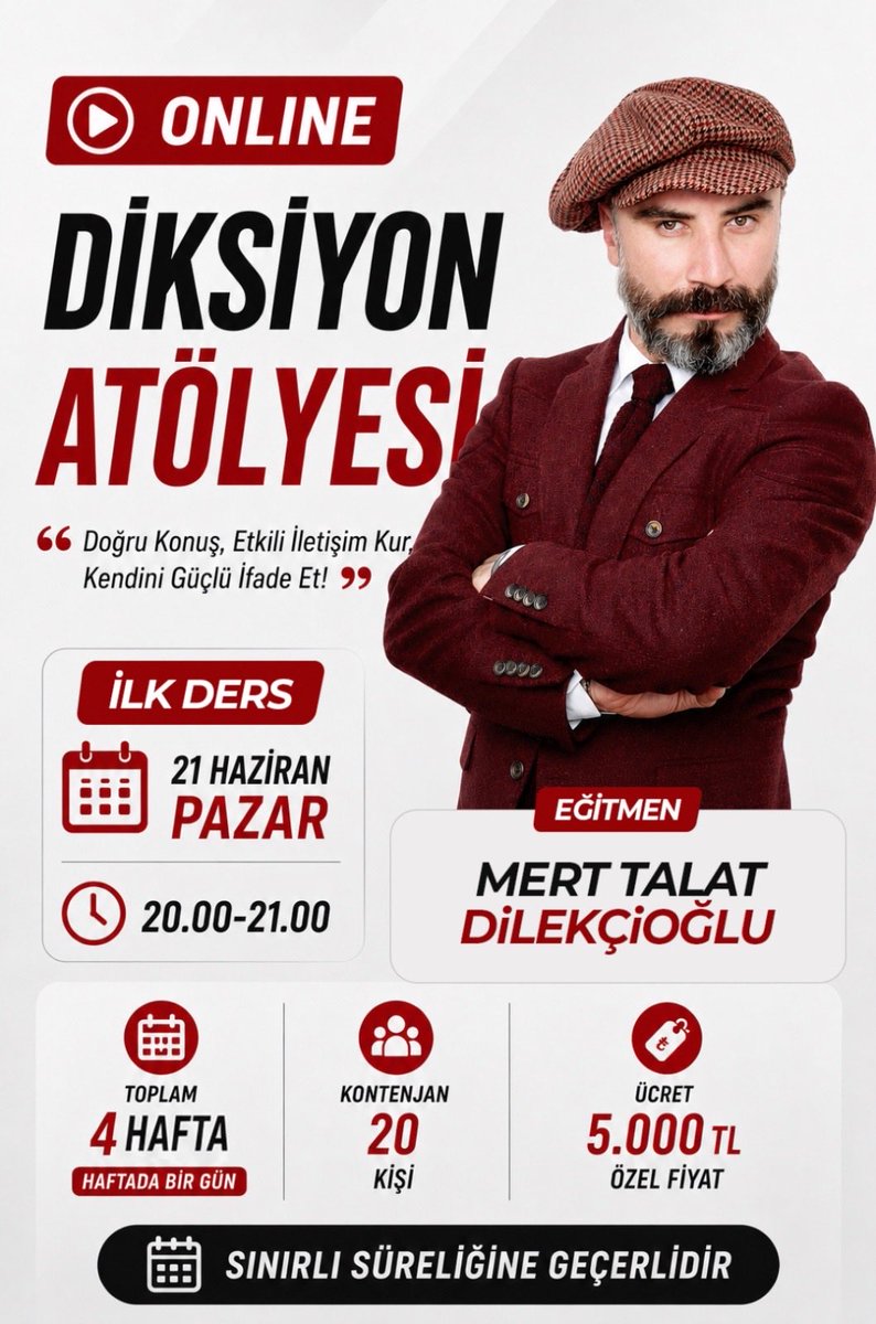 MertTalatD's tweet photo. Yeni atölyelerimize davetlisiniz ☺️🍀 https://t.co/7hHNNFdaqP