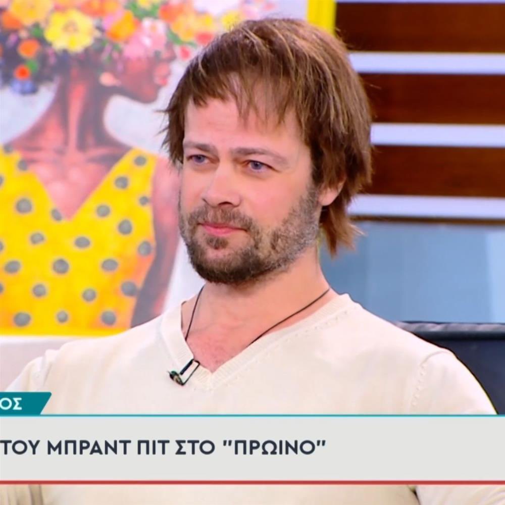 ConstantineLad's tweet photo. @lesb1anadelreyy There's literally a Brad Pitt clone in Greece right now so F U € Κ  U!!! https://t.co/kEmJJHj7kh