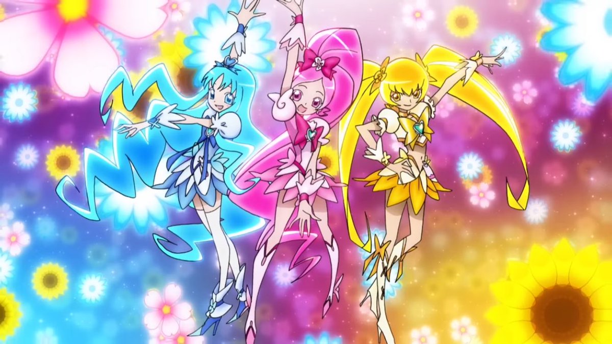 Kou_anya's tweet photo. コナンの始まった年に生まれたプリキュアの戦士たち
#名探偵コナン
#precura https://t.co/7tQbgRhnjq