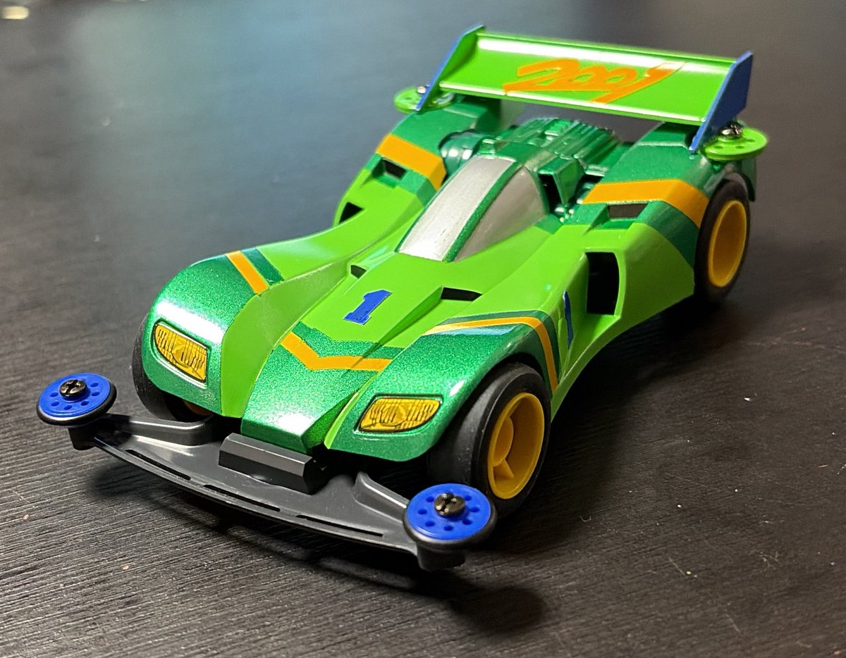 セイバー2001 DX 前に作ったマコトくんのマシンをS1シャーシに変更して