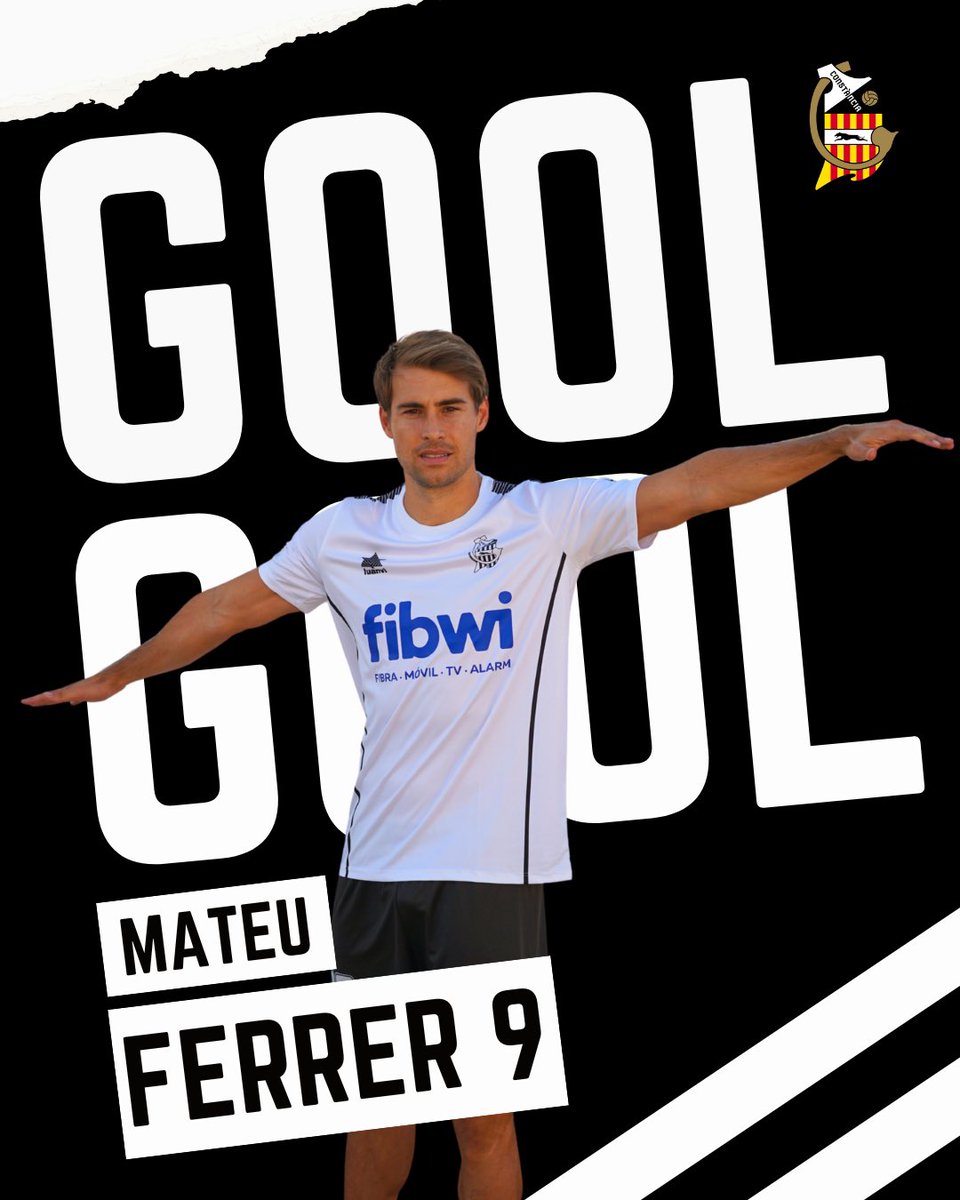 CEConstancia's tweet photo. G⚽️⚽️L 

Mateu Ferrer!

Peña Deportiva 2 - CE Constància 1

#PlayOffAscensSegonaRFEF #CreixemAmbTu https://t.co/xfhoPcHqrO