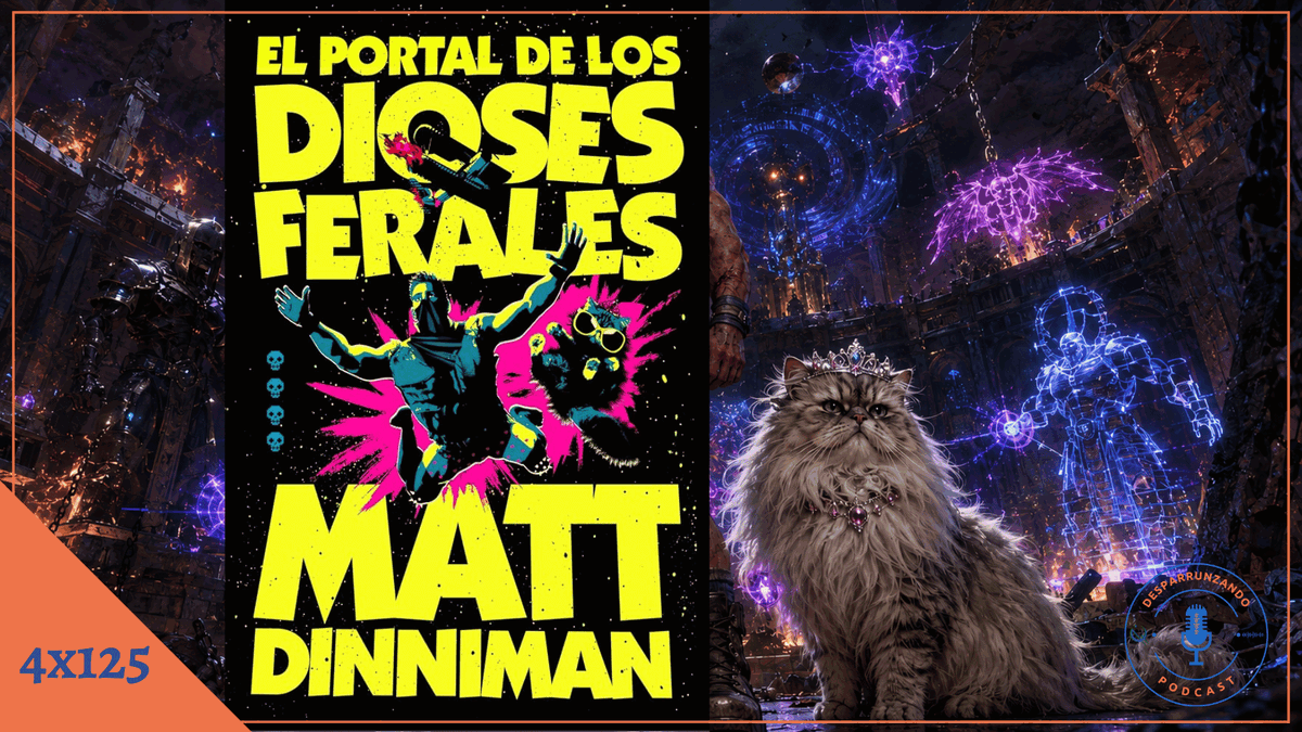 cosmerezando's tweet photo. Esta semana volvemos a la mazmorra con "El portal de los dioses ferales" el que para mi es el mejor de la saga de Carl el Mazmorrero de Mat Dinniman hasta ahora. Si compartes y comentas ayudas mucho, https://t.co/MsaMMQ3I5h