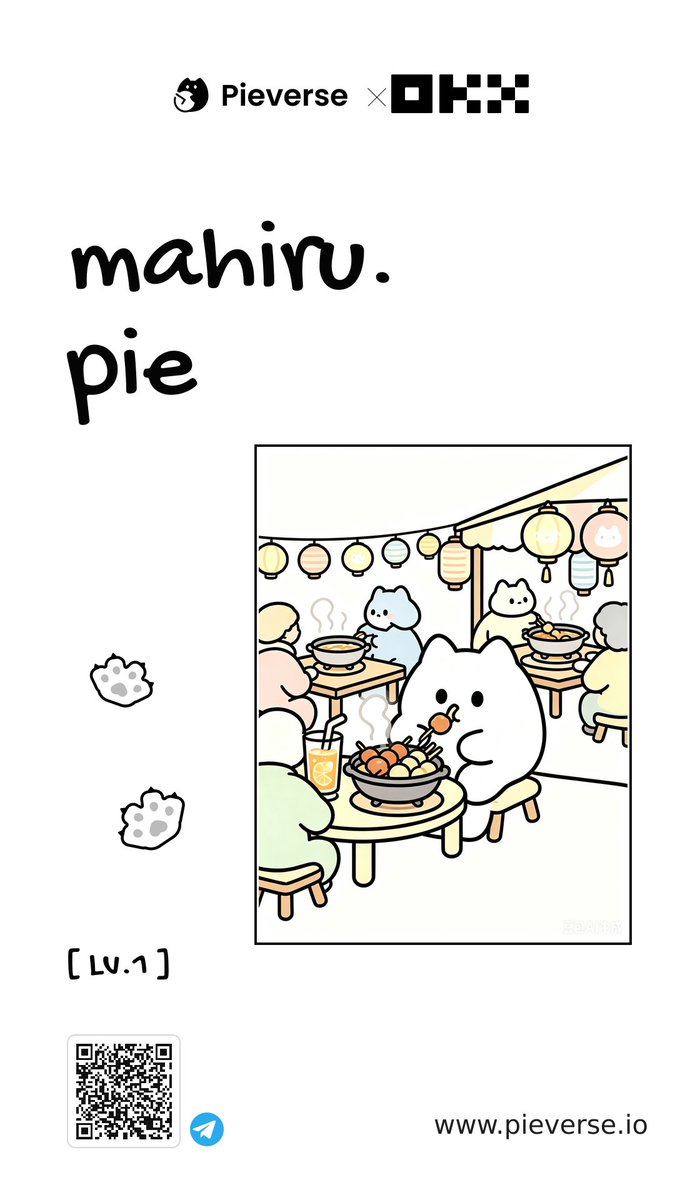 Azet177's tweet photo. Meet mahiru.pie — my onchain agent on @pieverse_io.
Wallet, skills, deployed in Telegram. Took about 60 seconds.
https://t.co/2PFYNmQXbl
@pieverse_io @pieverse_agent0 #PurrfectOnchain https://t.co/zpUhqbtXeD
