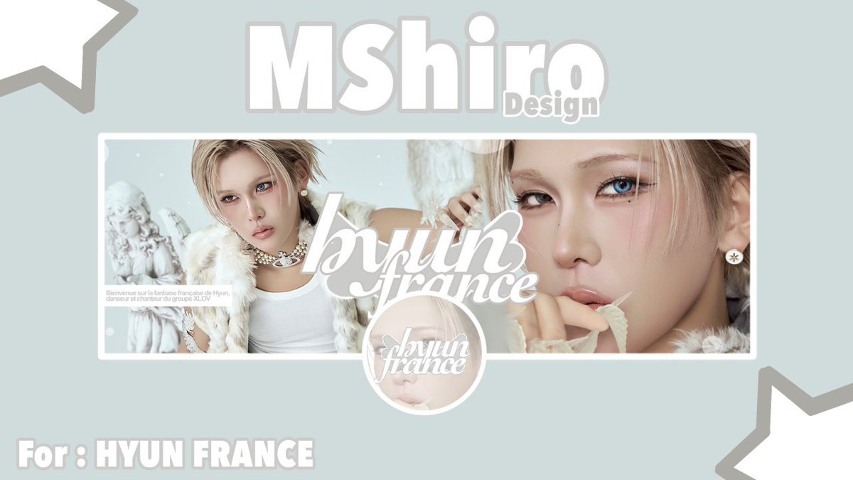 MShiroDesign's tweet photo. 🦑 › 24.05.26

Je suis honorée d'avoir pu réaliser le layout de @Xlov_HyunFr à l'occasion du comeback de XLOV ! 🫶🏼

#XLOV #엑스러브 #현 #HYUN #EVOL https://t.co/e2Rz3M4oSW