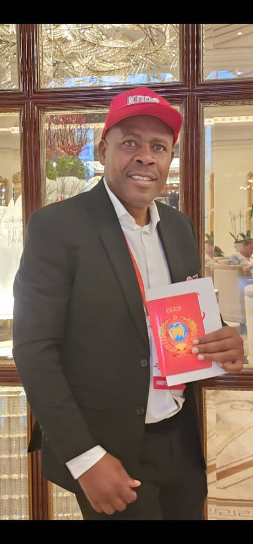 SWAPONamibia's tweet photo. Comrade Loise Gorasas, Member of the Central Committee and Comrade Jessy Nombanza, Chairperson of the FPCA in Khomas region and Manager of Ndilimani Cultural Troupe, are in Moscow of the Russian Federation… https://t.co/H67hxvEbVH